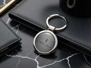 Lincoln Portachiavi Fighi Look Moderno in Acciaio Inox